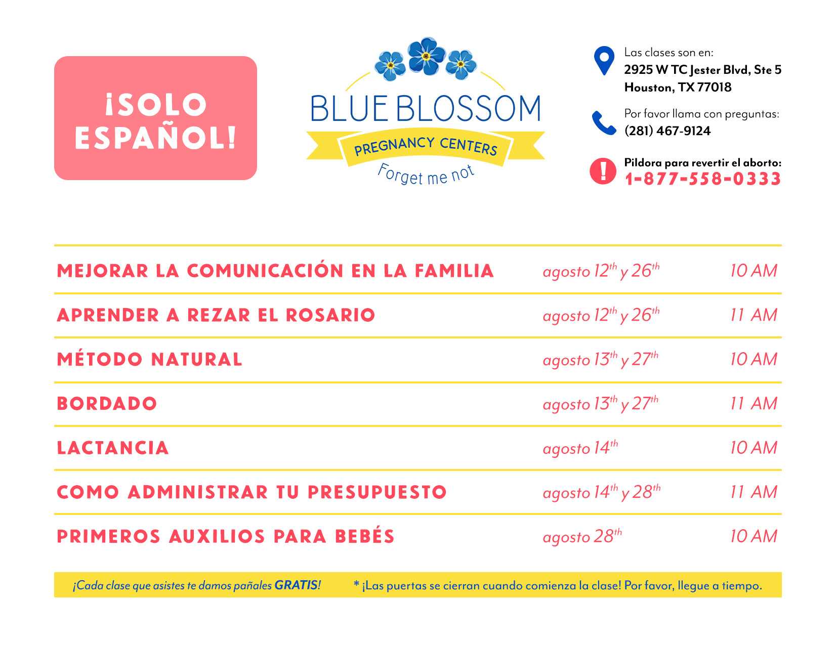 8-26 Classes Spanish